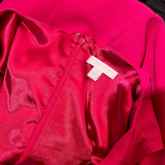 New York & Company
Stretch Hot Pink Tailored Pencil Dress     With Pockets - Picture 5 of 8
